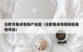 合肥市集成电路产业园（合肥集成电路制造基地项目）