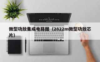 微型功放集成电路图（2822m微型功放芯片）